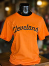 Classic Cleveland Orange & Brown Tee - ALL SALES FINAL