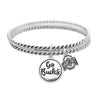 Ohio State Buckeyes Twist and Shout Bracelet - ALL SALES FINAL