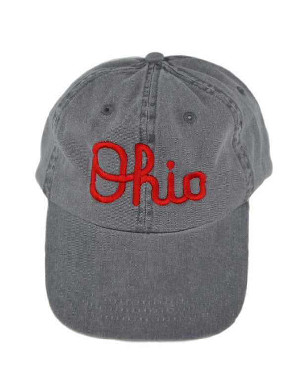 Ohio Script Embroidered Trucker Hat