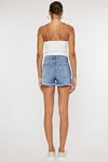 KanCan High Rise Denim Shorts - ALL SALES FINAL