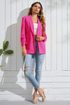 Hot Pink Jacket  with Collar