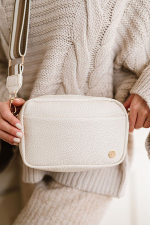Willow Crossbody Belt Bag Fanny Pack - Cream or Taupe