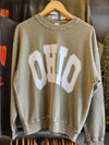 OHIO Corded Sweatshirt in Camel