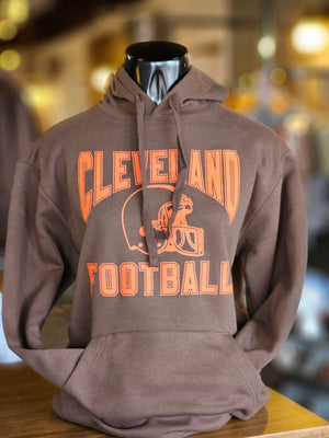 Cleveland Football Hooded Sweatshirt