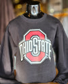 Ohio State OSU Buckeyes Knit Cropped Crewneck