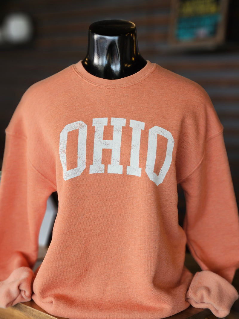 OHIO Graphic Sweatshirt in Autumn Leaf