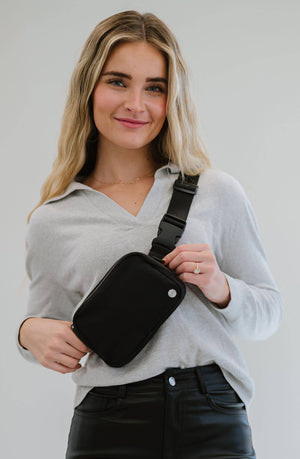 Madison Crossbody Belt Bag Fanny Pack in 8 Colors to choose from