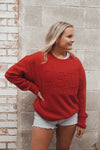 Ohio State Lines Embossed - Comfort Crewneck in Black or True Red