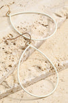 Color Coated Tear Drop Earrings- Various Colors