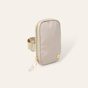 Tumbler Fanny Pack in Natural Beige OR White - ALL SALES FINAL