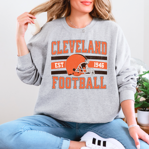 Cleveland Football Game Day Sweatshirt