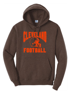 Cleveland Football Hooded Sweatshirt
