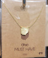 Ohio Pendant Necklace