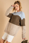 Oversized Brushed Pullover Sweater - ALL SALES FINAL