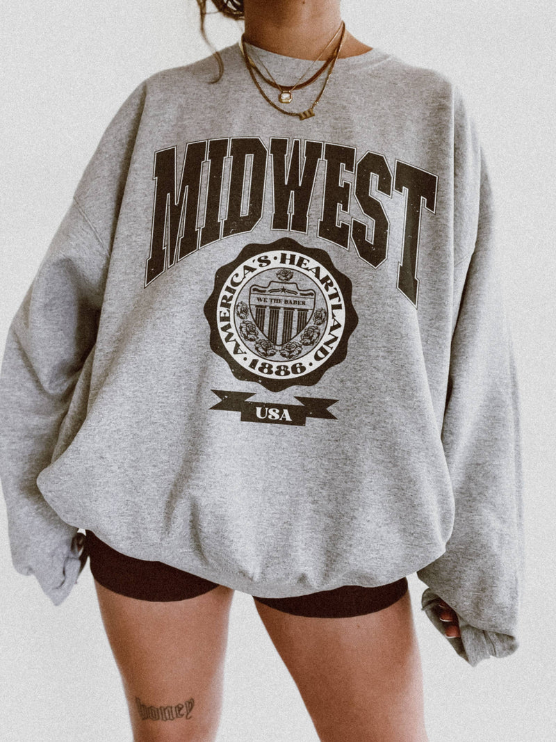 Midwest Graphic Sweatshirt - ALL SALES FINAL