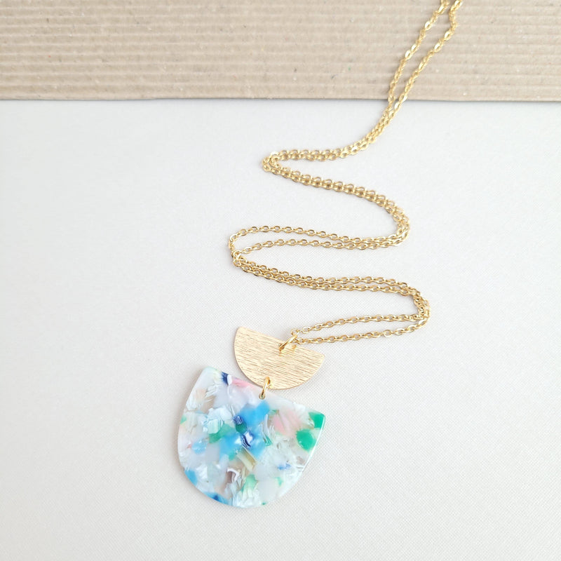 Harper Necklace - Spring Fling / Gold Pendant Necklaces - ALL SALES FINAL