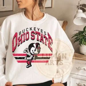 OHIO State Buckeyes Throwback Sweathsirt